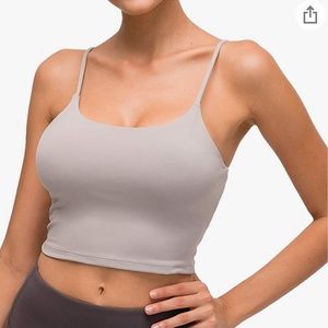 Women Padded Sports Bra/Workout Cami